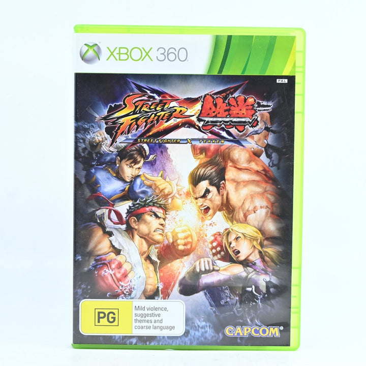 Street Fighter X Tekken - Xbox 360 Game + Manual - PAL - MINT DISC!