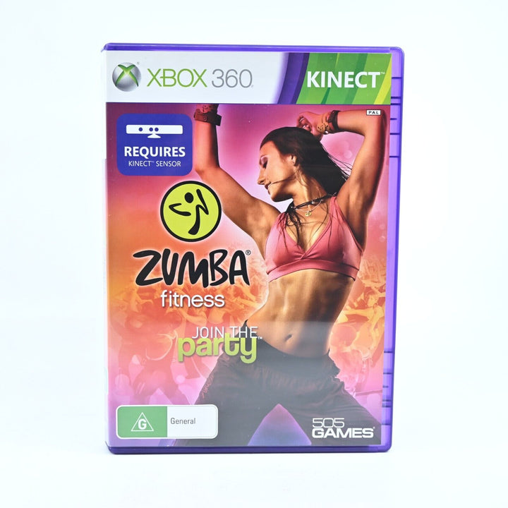 Zumba Fitness - Xbox 360 Game + Manual - PAL - MINT DISC!