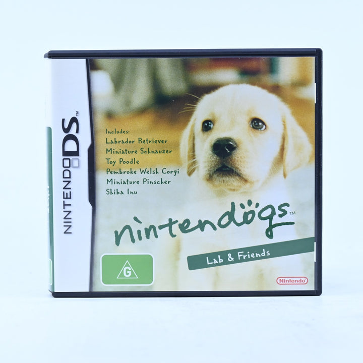 Nintendogs: Lab &amp; Friends - Nintendo DS Game - PAL + Manual - FREE POST!