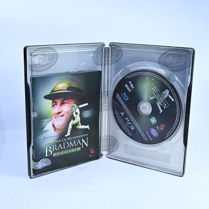 Don Bradman Cricket 14 - Steelbook - Sony Playstation 3 / PS3 Game + Manual