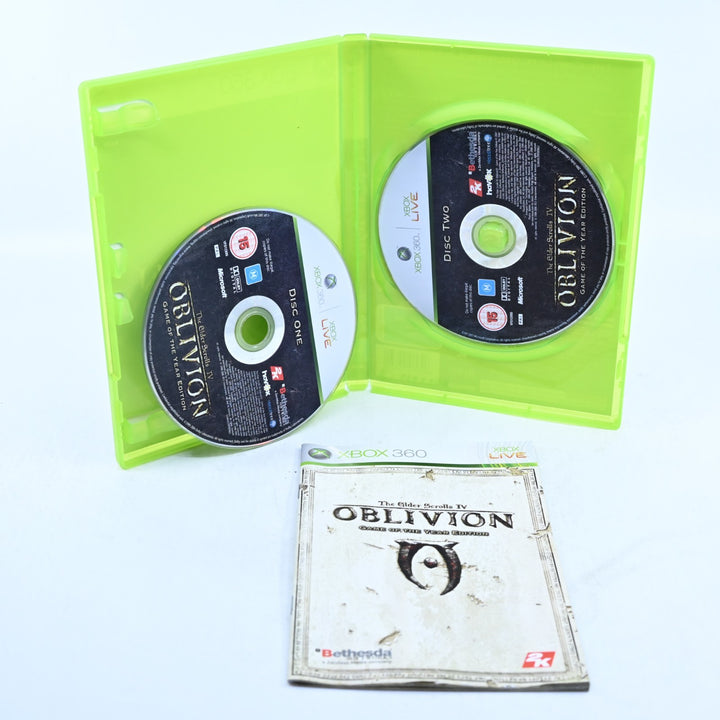 The Elder Scrolls IV: Oblivion - GOTY Edition - Xbox 360 Game + Manual - PAL