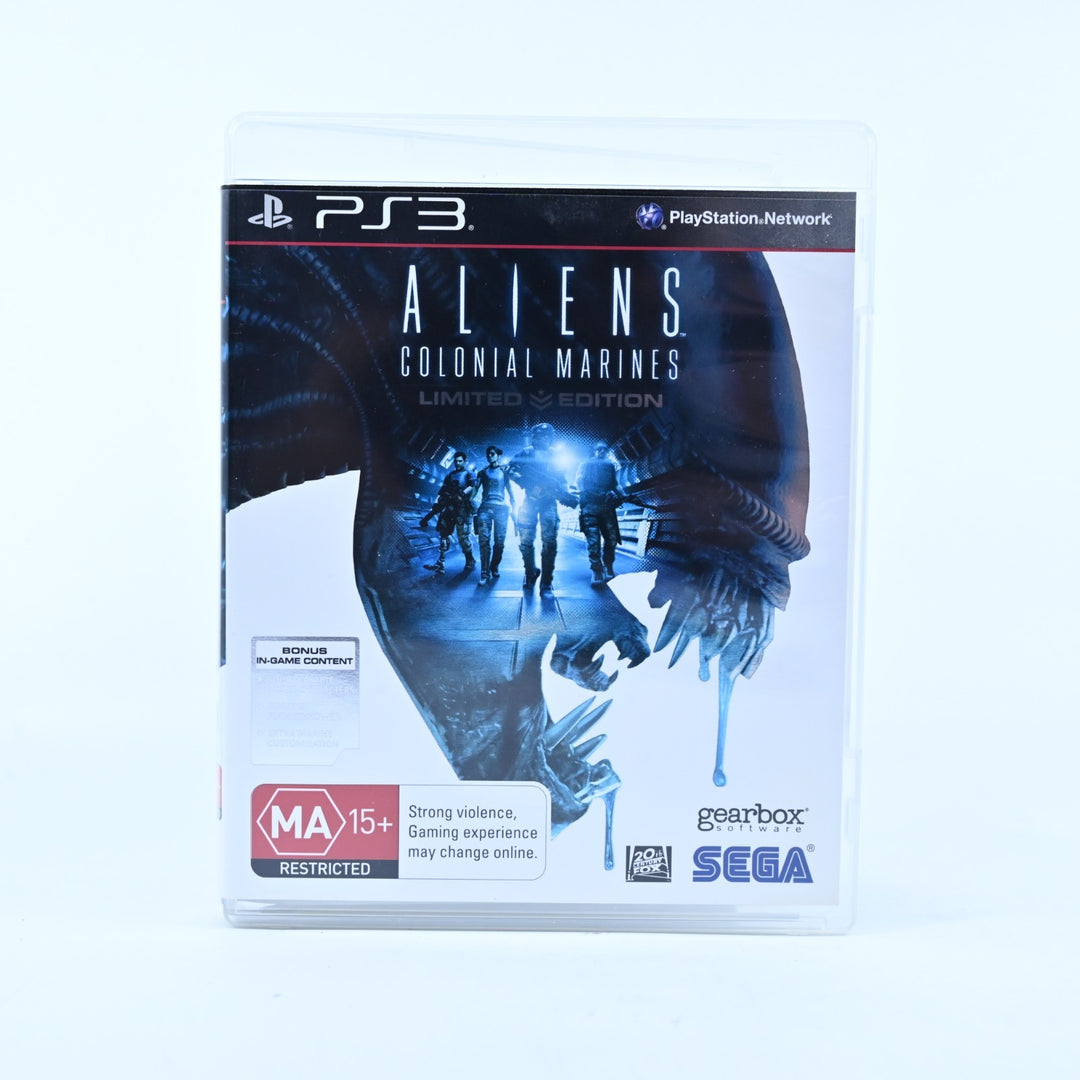 Aliens Colonial Marines: Limited Edition - PS3 Game + Manual