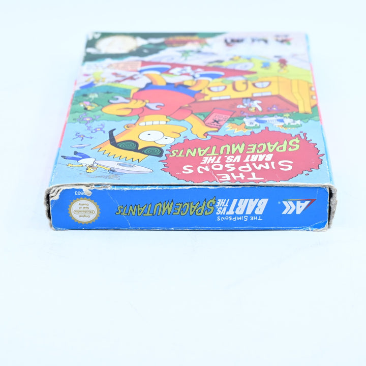 The Simpsons Bart vs. The Space Mutants - NES Boxed Game - PAL - FREE POST!