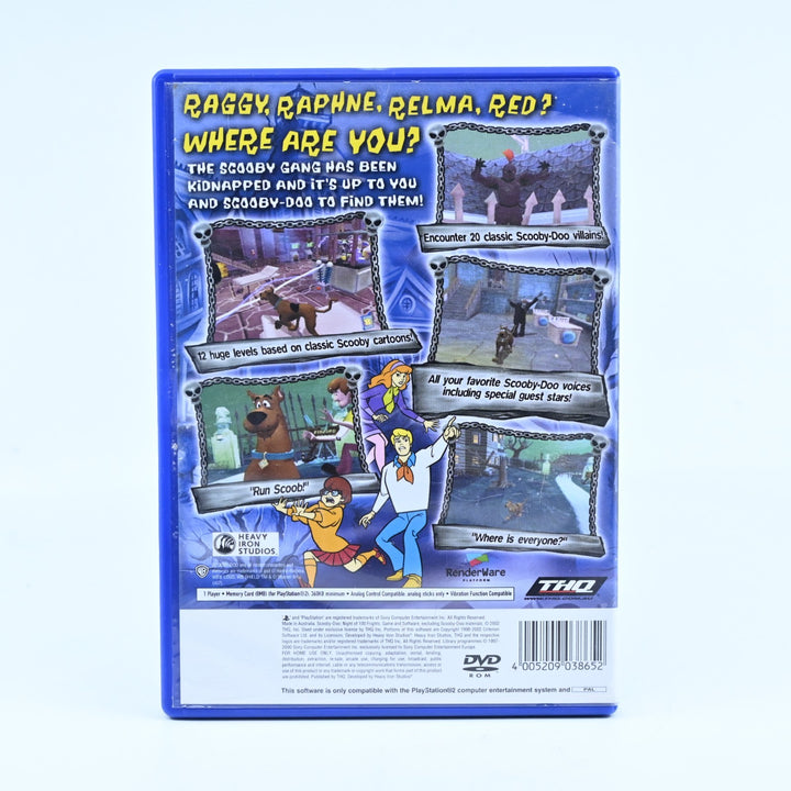 Scooby Doo! Night of 100 Frights - PS2 Game + Manual - PAL - NEAR MINT DISC!
