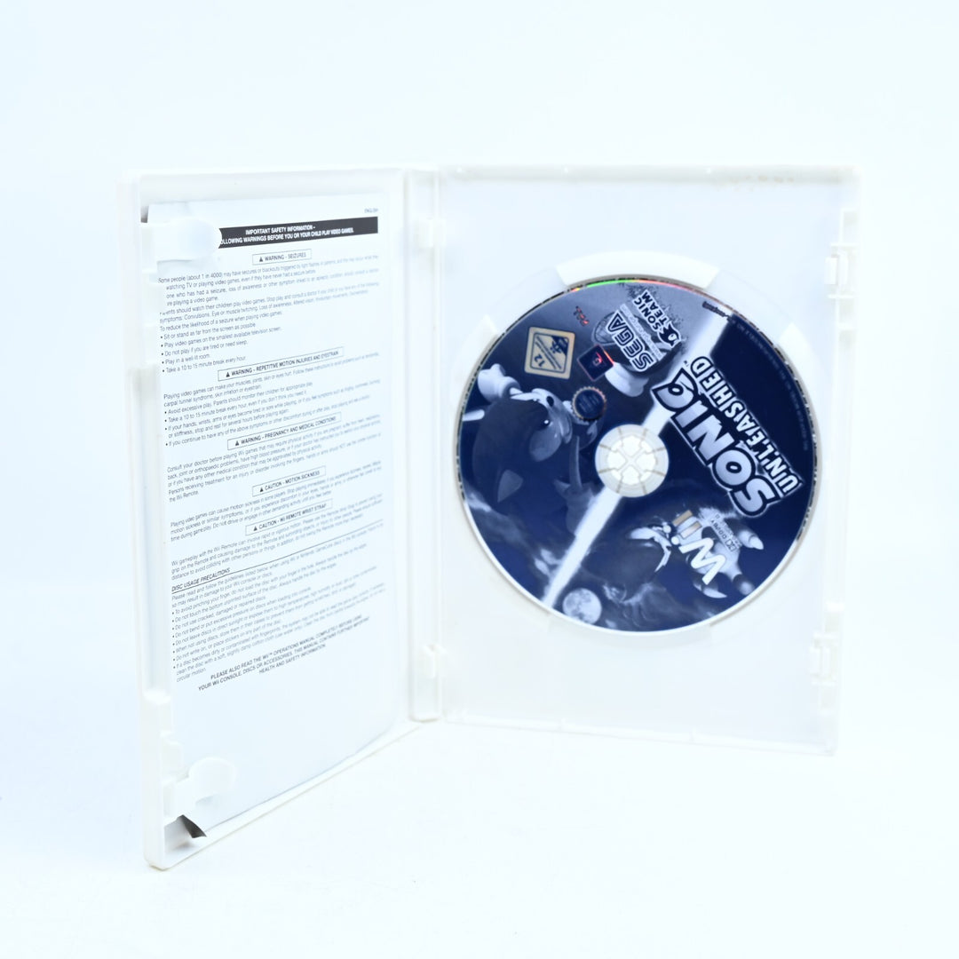 Sonic Unleashed - Nintendo Wii Game No Manual - PAL - MINT DISC!