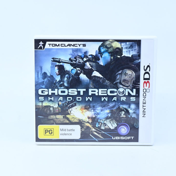 Tom Clancy's Ghost Recon: Shadow Wars - Nintendo 3DS Game - PAL + Manual
