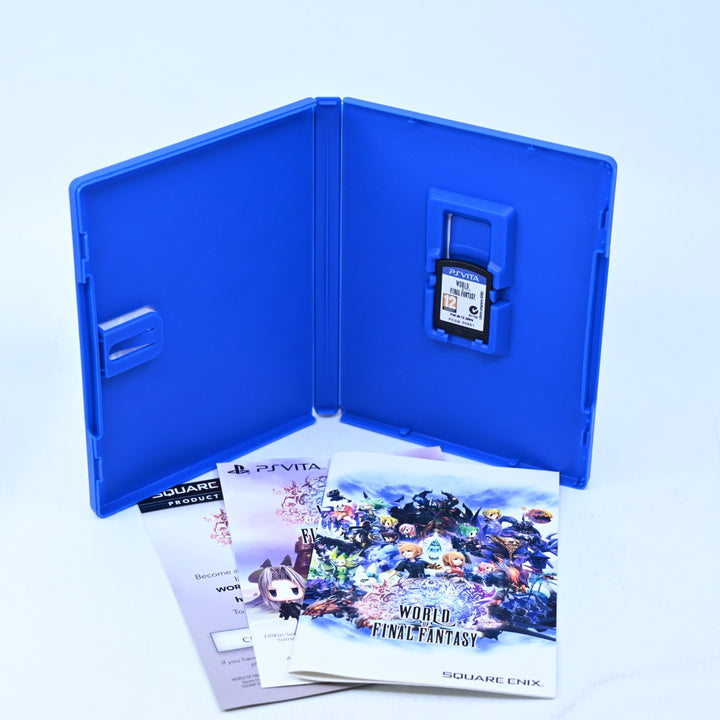World of Final Fantasy - Sony PS Vita Game - PAL - FREE POST!
