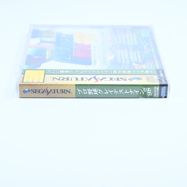SEALED! Greatest Nine 98 - Sega Saturn Game + Manual - NTSC-J - MINT DISC!