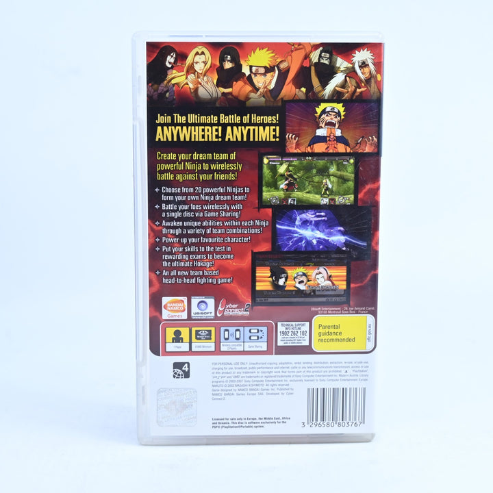 Naruto: Ultimate Ninja Heroes - Sony PSP Game + Manual - FREE POST!
