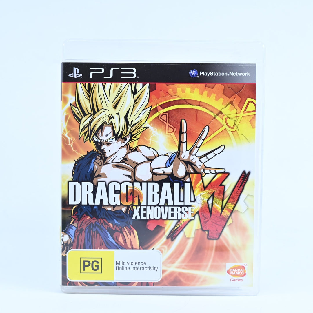 Dragonball Xenoverse XV - Sony Playstation 3 / PS3 Game + Manual - MINT DISC!
