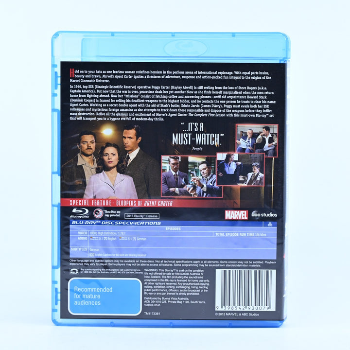 Agent Carter - The Complete First Season - Region B - Blu-ray