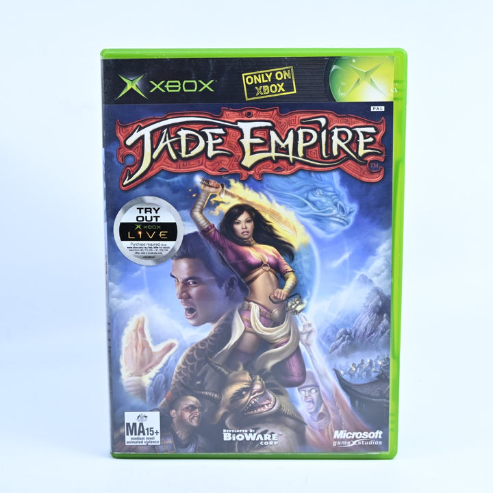 Jade Empire - Original Xbox Game + Manual - PAL - NEAR MINT DISC!