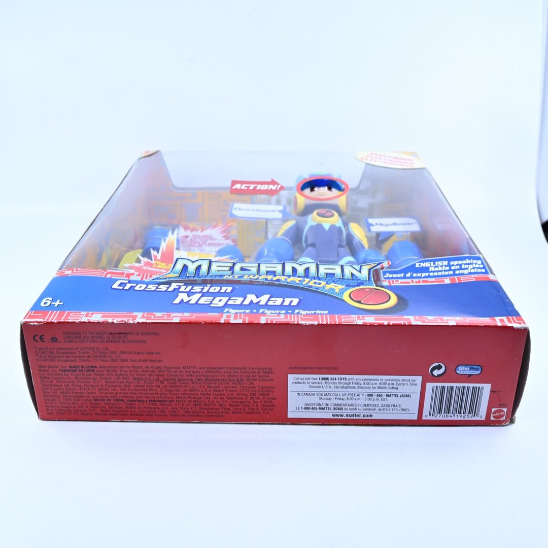 SEALED! Electronic Cross Fusion Mega Man - MegaMan NT Warrior - Action Figure