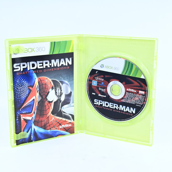 Spider-Man: Shattered Dimensions - Xbox 360 Game + Manual - PAL - MINT DISC!