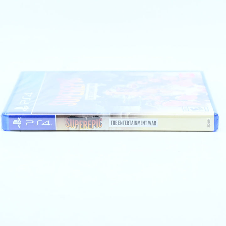 SEALED! SuperEpic The Entertainment War - Sony Playstation 4 / PS4 Game
