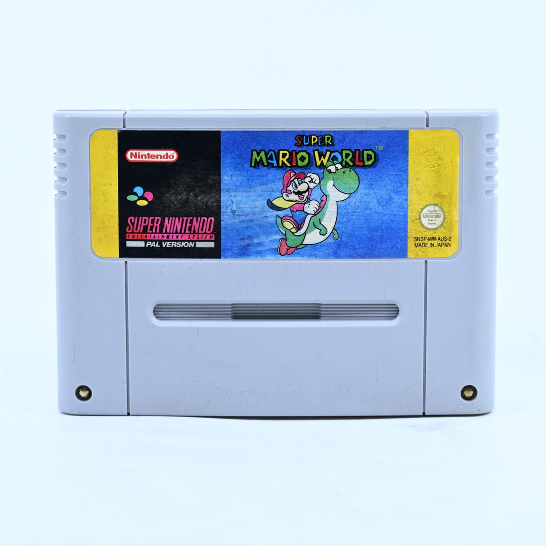Super Mario World - Super Nintendo / SNES Game - PAL - FREE POST!
