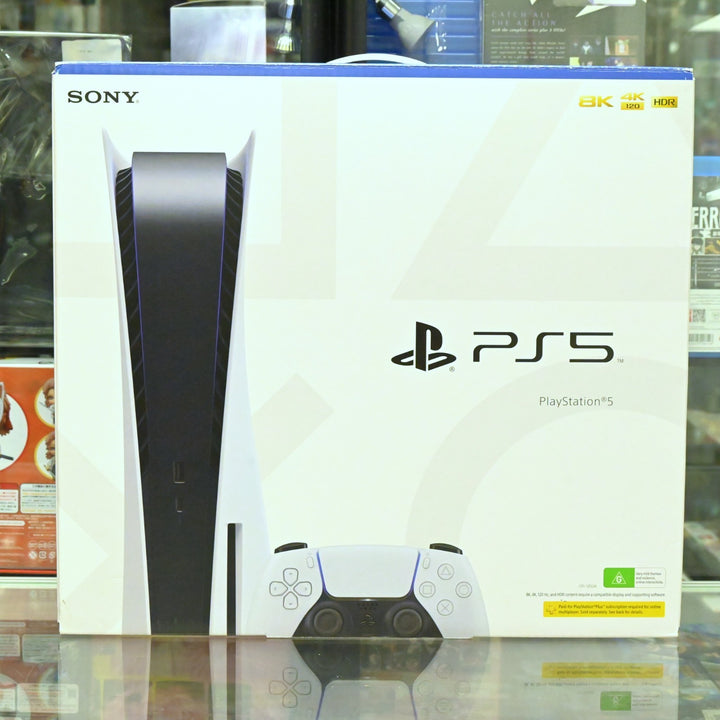 White - Standard / Disc Edition - Sony Playstation 5 / PS5 Boxed Console - PAL