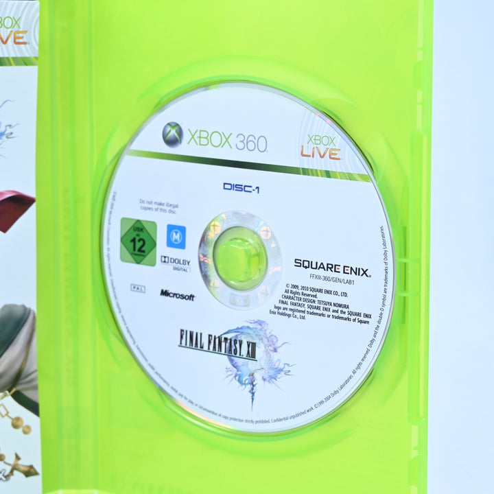 Final Fantasy XIII Limited Collector's Edition - Xbox 360 Game + Manual - PAL