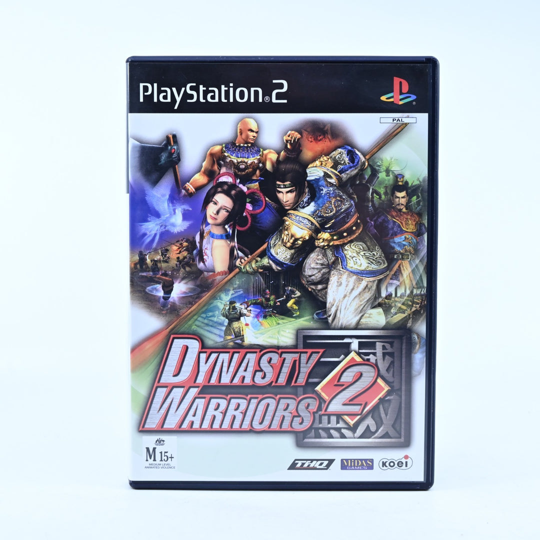 Dynasty Warriors 2 - Sony Playstation 2 / PS2 Game + Manual - PAL - MINT DISC!
