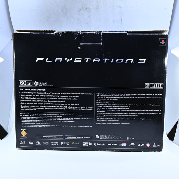 Backwards Compatible - Sony Playstation 3 / PS3 Boxed Console - PAL - 60GB
