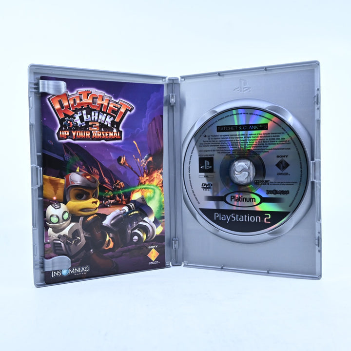 Ratchet & Clank 3: Up Your Arsenal - Sony Playstation 2 / PS2 Game + Manual