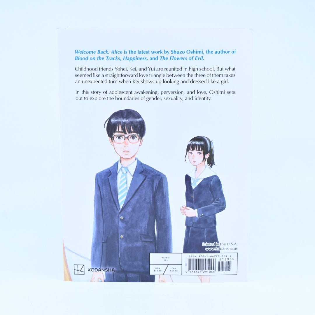 Welcome Back, Alice - Volume 1 - Kodansha - Shuzo Oshimi - Manga