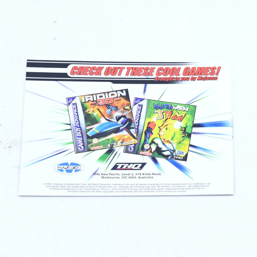 Pitfall: The Mayan Adventure - Nintendo Gameboy Advance / GBA Boxed Game