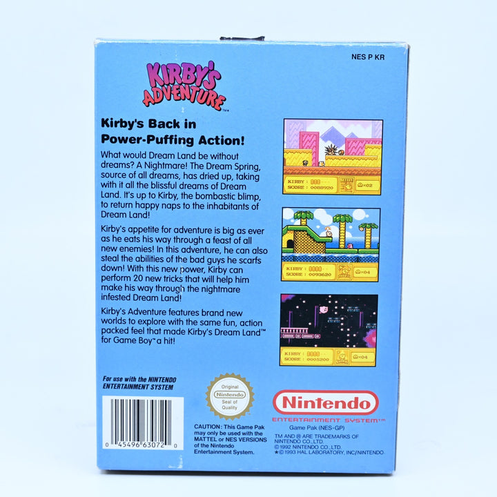 Kirby's Adventure - Nintendo Entertainment System / NES Boxed Game - PAL