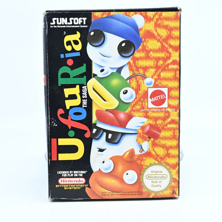 Ufouria / U.four.ia - Nintendo Entertainment System / NES Boxed Game - PAL