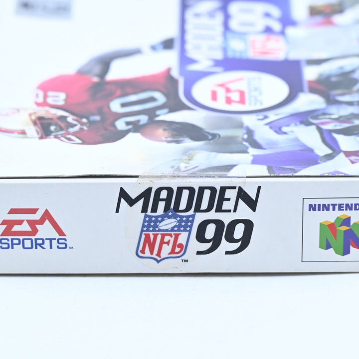 Madden NFL 99 - N64 / Nintendo 64 Boxed Game - PAL - FREE POST!