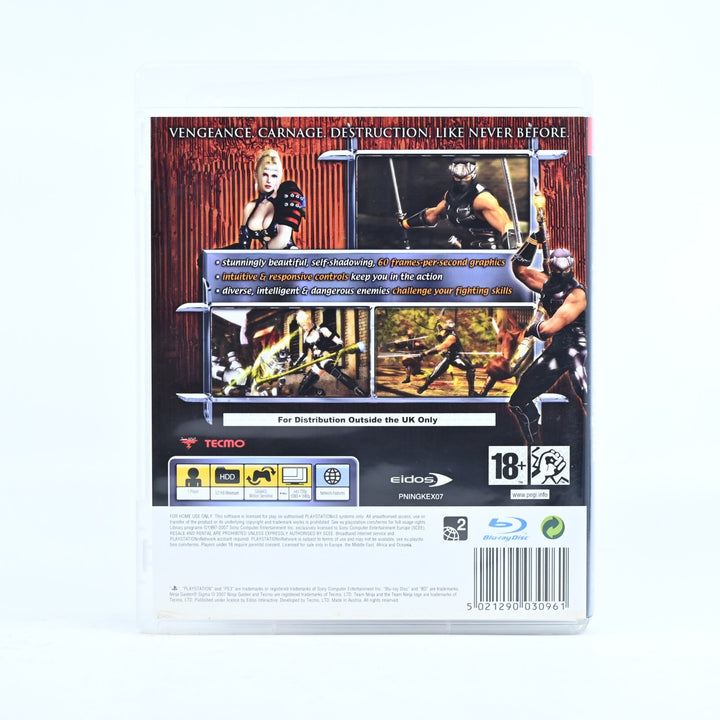 Ninja Gaiden Sigma - Sony Playstation 3 / PS3 Game + Manual - FREE POST!