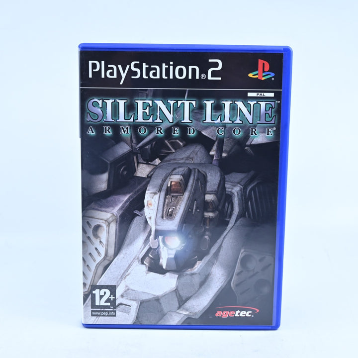 Silent Line: Armored Core - PS2 Game + Manual - PAL - MINT DISC!