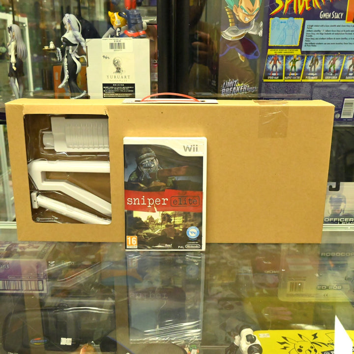 Sniper Elite Rifle Attachment Bundle - Nintendo Wii Game + Manual - PAL