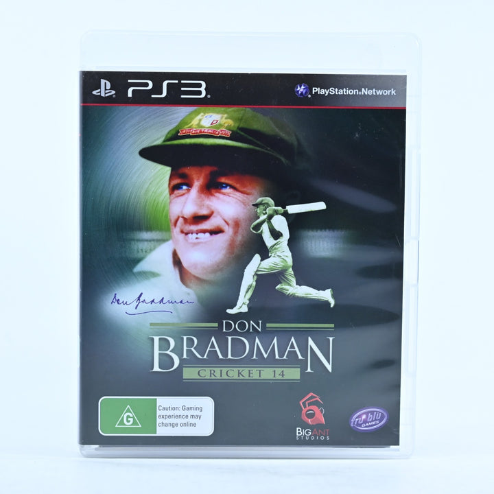 Don Bradman Cricket 14 - Sony Playstation 3 / PS3 Game - FREE POST!