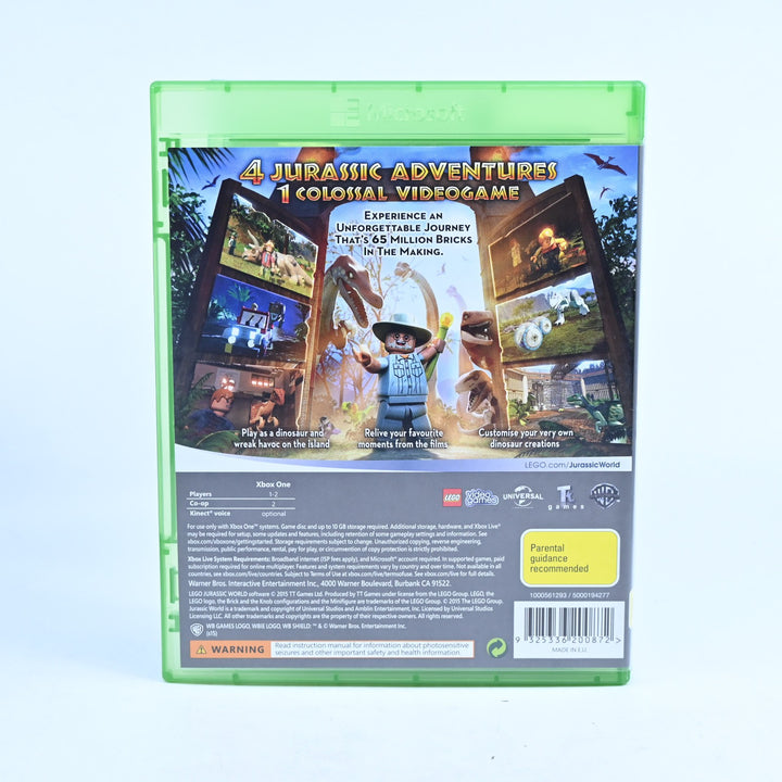 LEGO Jurassic World - Xbox One Game - PAL - FREE POST!