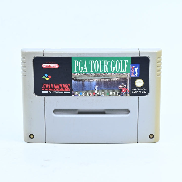 PGA Tour Golf - Super Nintendo / SNES Game - PAL - FREE POST!