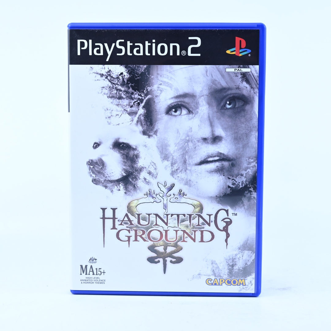 Haunting Ground - Sony Playstation 2 / PS2 Game + Manual - PAL - MINT DISC!