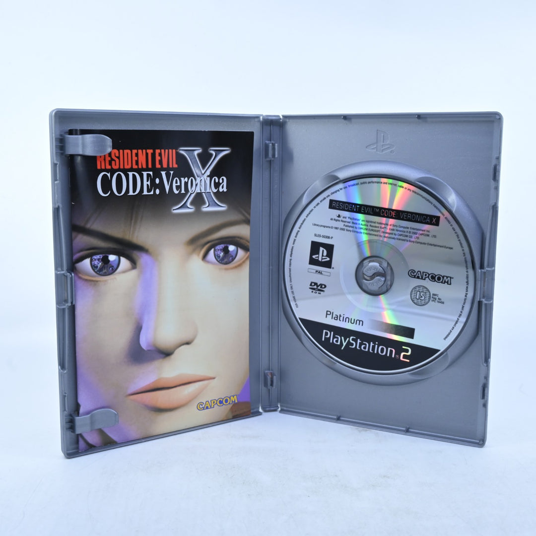 Resident Evil Code: Veronica X - Sony Playstation 2 / PS2 Game + Manual - PAL