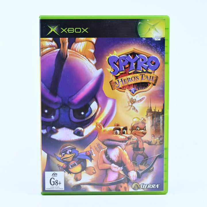 Spyro: A Hero's Tail - Original Xbox Game + Manual - PAL - MINT DISC!