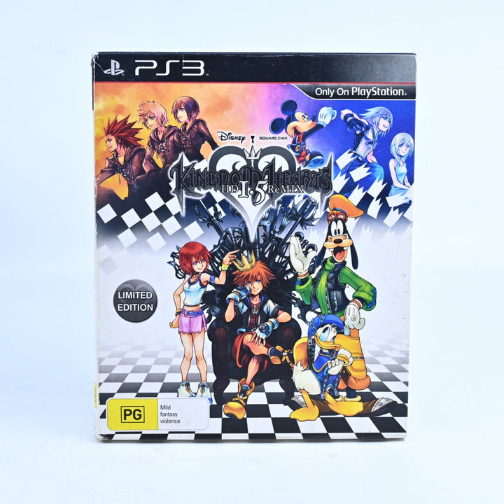 Kingdom Hearts HD 1.5 ReMIX Limited Edition - PS3 Game + Manual + Artbook