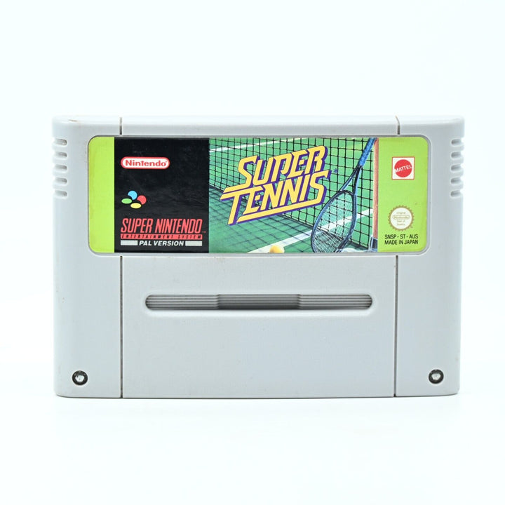 Super Tennis - Super Nintendo / SNES Game - PAL - FREE POST!