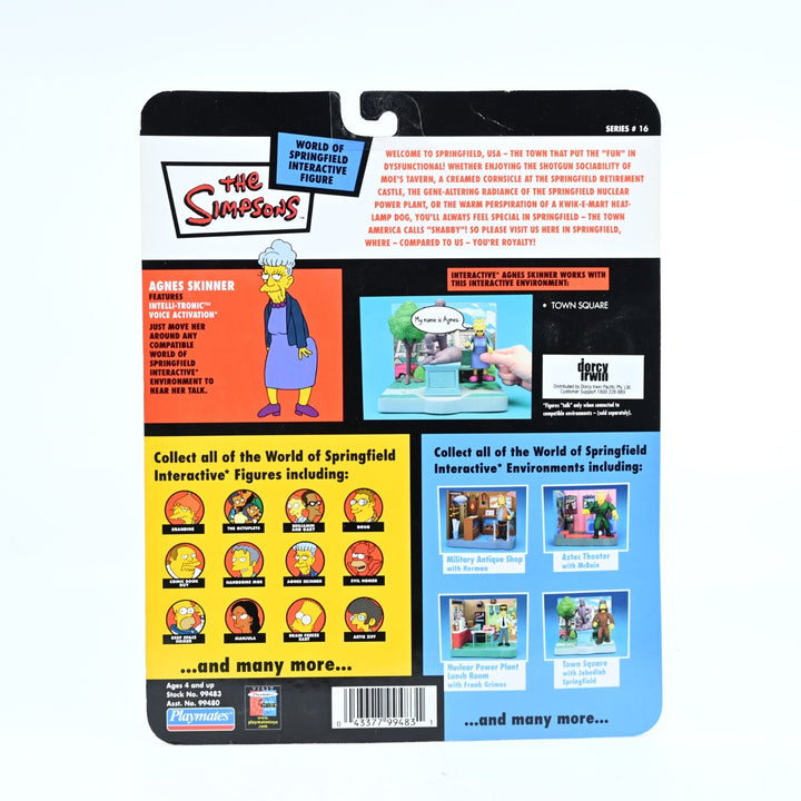 Agnes Skinner - Simpsons Intelli-Tronic Voice Activation Toy - Playmates