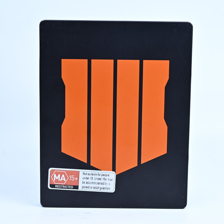 Call of Duty Black Ops IIII 4 - Steelbook - Sony Playstation 4 / PS4 Game!
