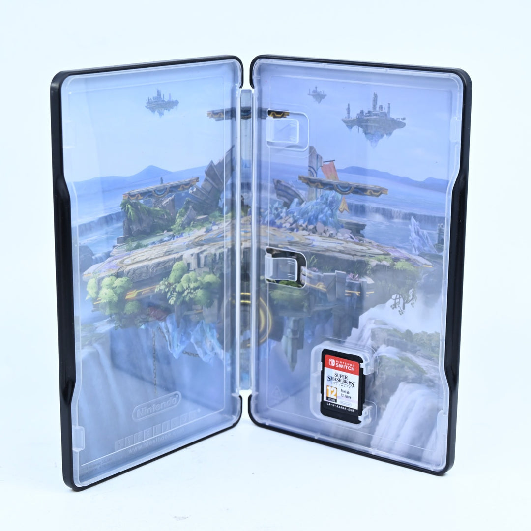 Super Smash Bros. Ultimate Game + Steelbook - Nintendo Switch Game - FREE POST!