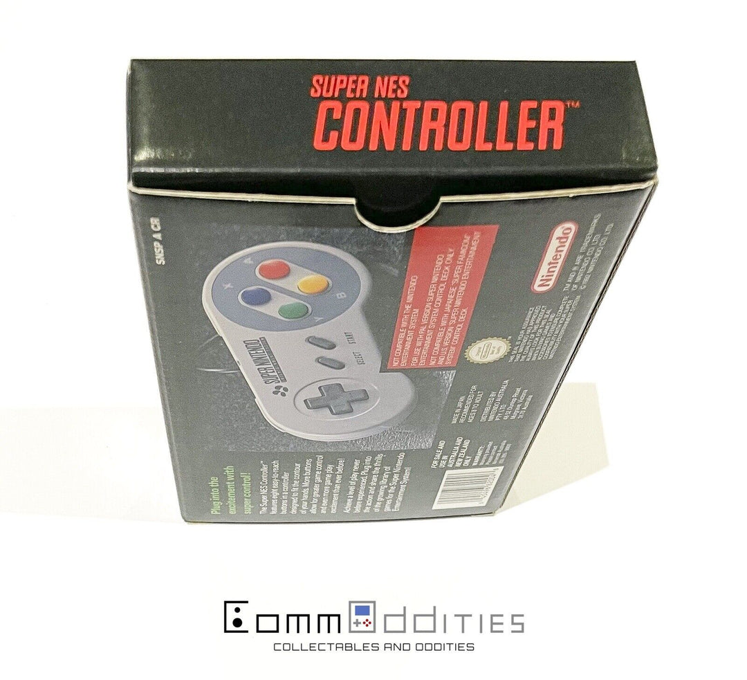 Official Super Nintendo SNES Boxed Controller - Super Nintendo / SNES Accessory