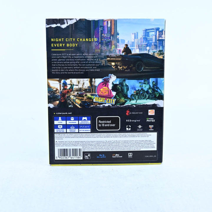 Cyberpunk 2077 - Collectors Edition - Sony Playstation 4 / PS4 Game - MINT DISC!