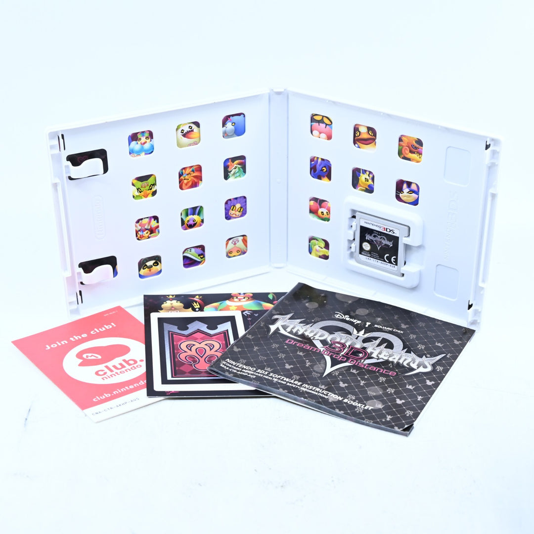 Kingdom Hearts 3D Dream Drop Distance + AR Cards - Nintendo 3DS Game + Manual