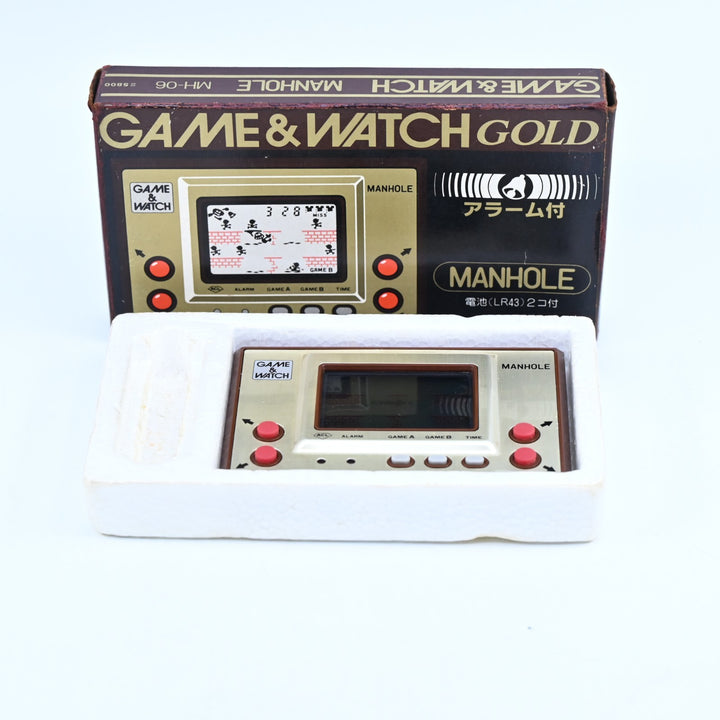Manhole - LR-43 - Nintendo Game & Watch Boxed Console - FREE POST!