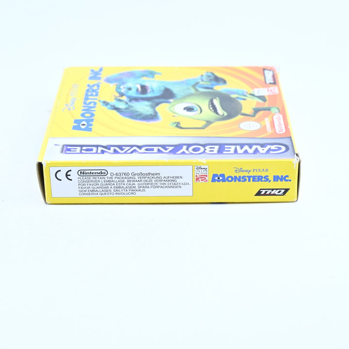 Monsters, Inc. - Nintendo Gameboy Advance / GBA Boxed Game - PAL - FREE POST!