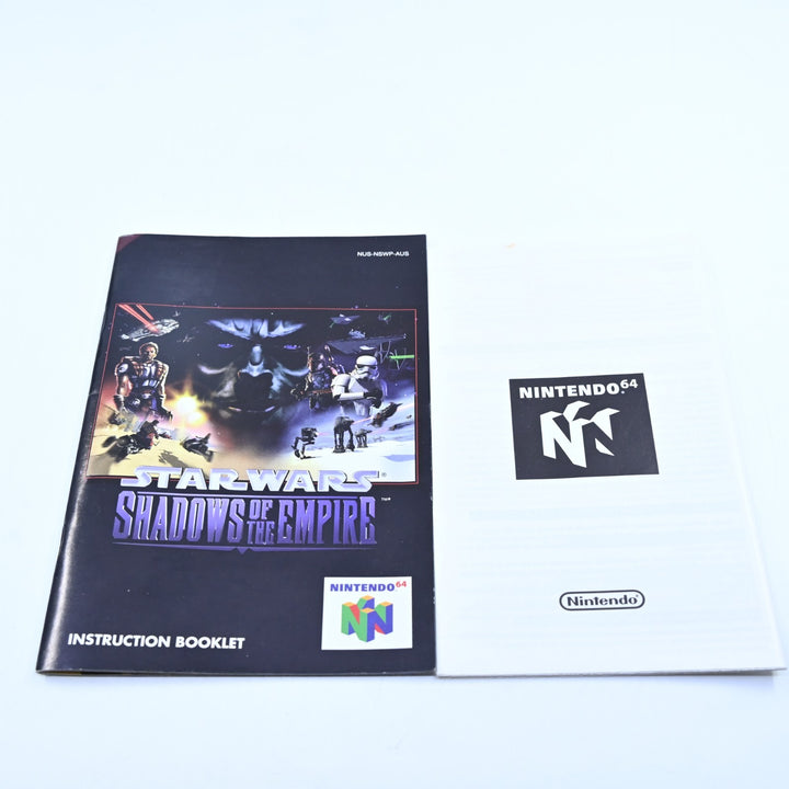 Star Wars: Shadows of the Empire - N64 / Nintendo 64 Boxed Game - PAL